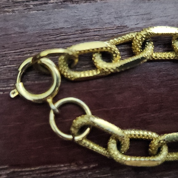 Lion head necklace on gold plated heavy chain. Razza - Picture 11 of 11